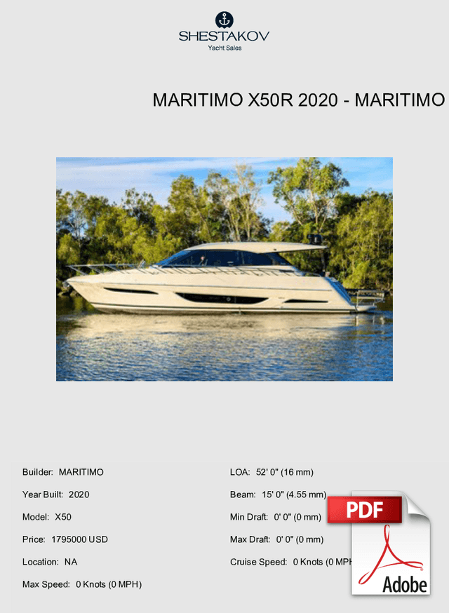 Maritimo X50R 2020 - X50 - 0