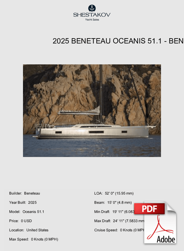 2025 Beneteau Oceanis 51.1 - Oceanis 51.1 - 2025