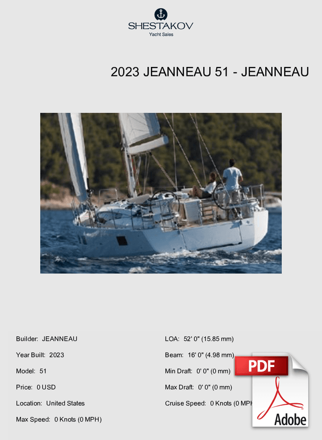 2023 Jeanneau 51 - 51 - 2023