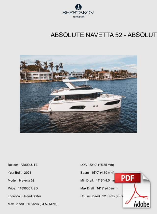 Absolute Navetta 52 - Navetta 52 - 2021