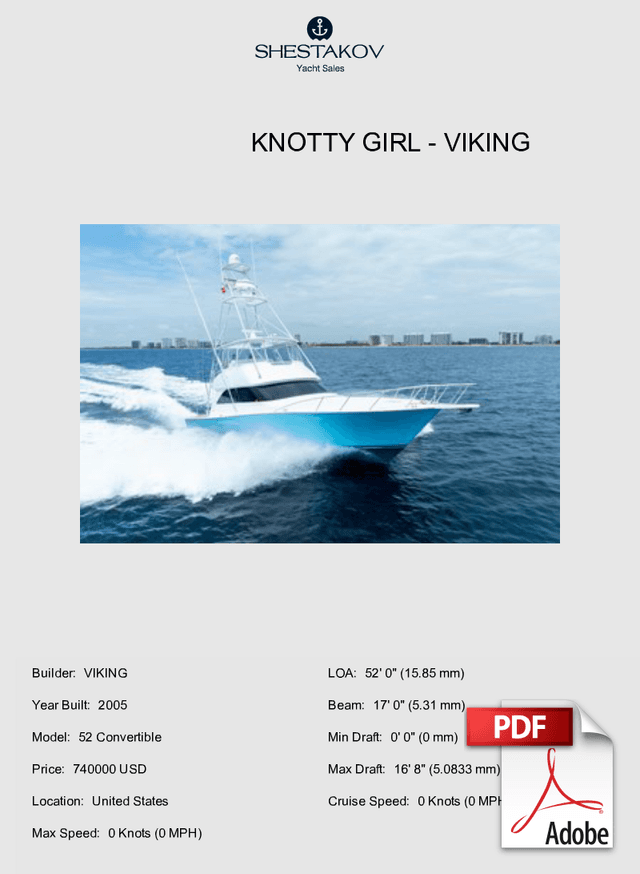 Knotty Girl - 52 Convertible - 2005