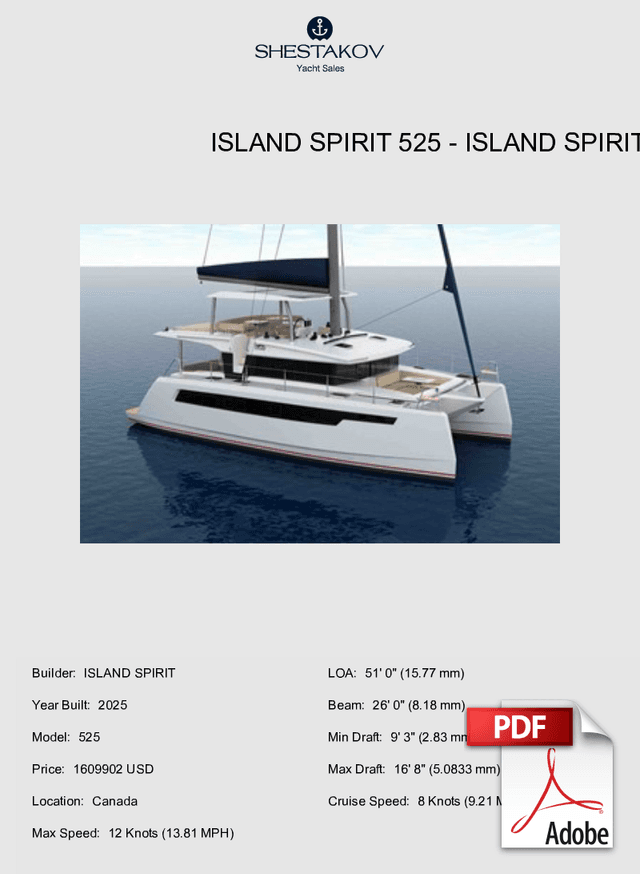 Island Spirit 525 - 525 - 2025