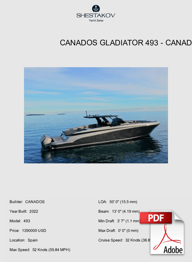 Canados Gladiator 493 - 493 - 2022