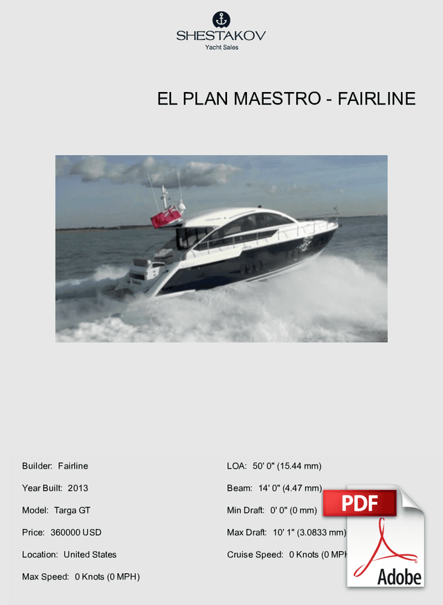 El Plan Maestro - Targa GT - 2013