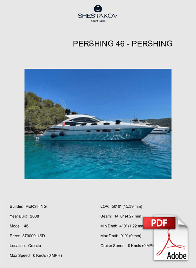 Pershing 46 - 46 - 2008