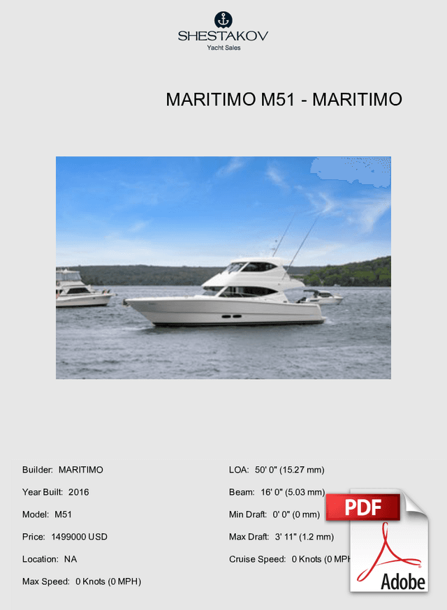 Maritimo M51 - M51 - 0