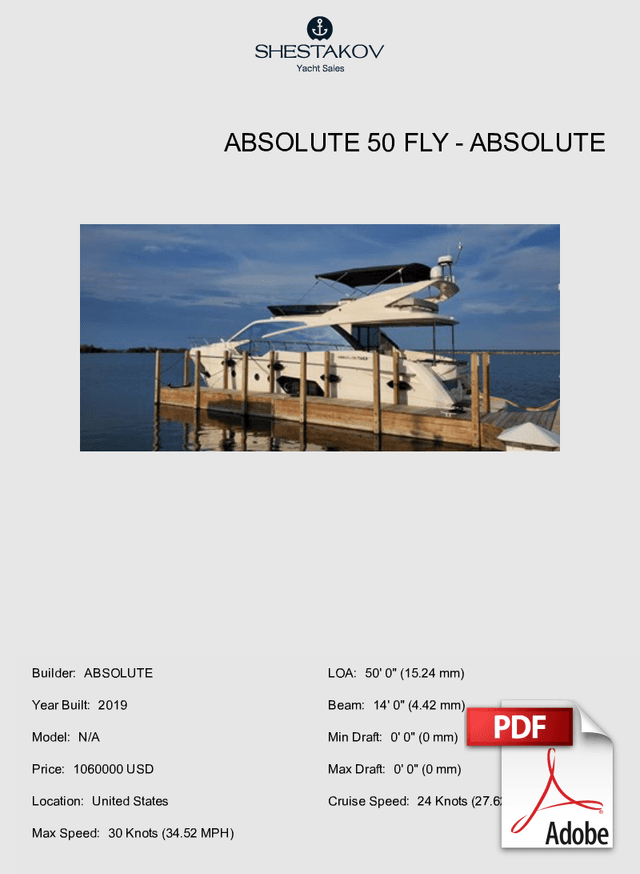 Absolute 50 Fly - N/A - 2019