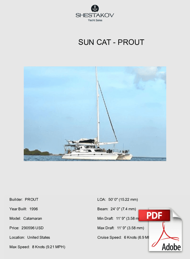 Sun Cat - Catamaran - 1996