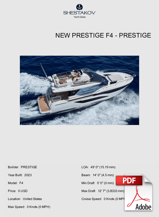 New Prestige F4 - F4 - 2024