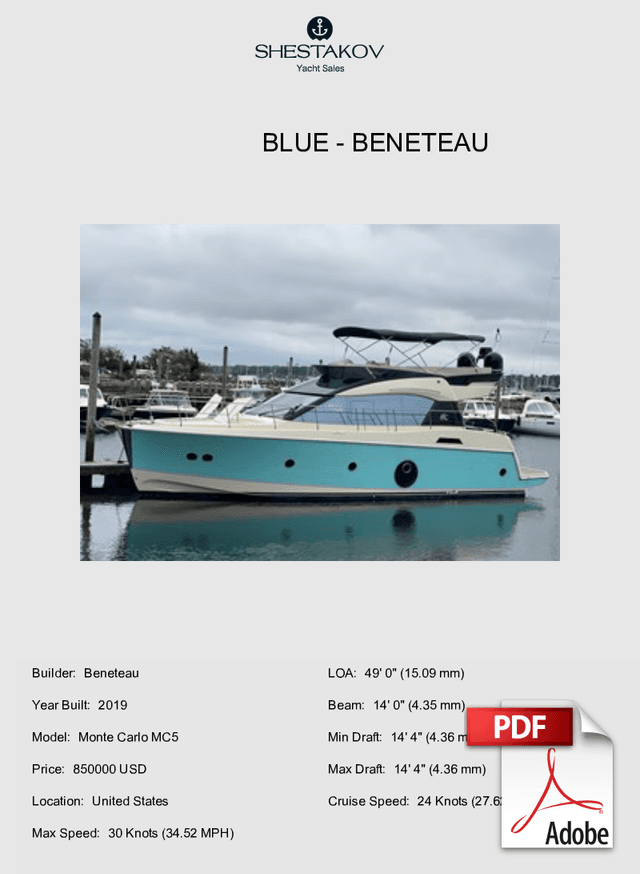 BLUE - Monte Carlo MC5 - 2019