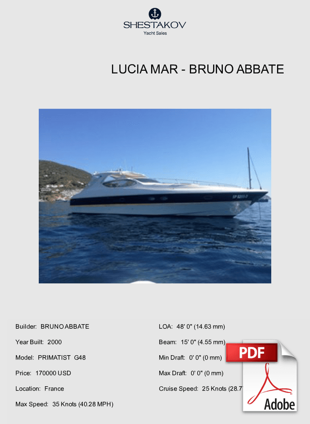 LUCIA MAR - PRIMATIST  G48 - 2000