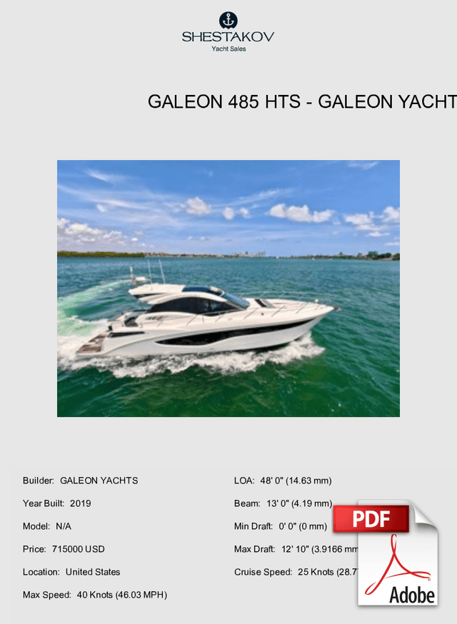 Galeon 485 HTS - N/A - 2019