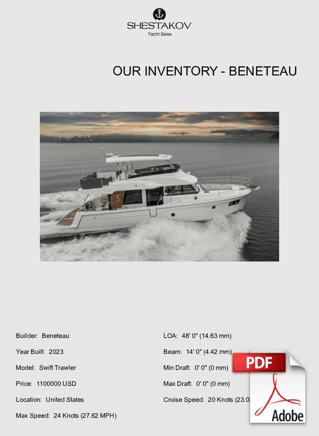 Our Inventory - Swift Trawler - 2024