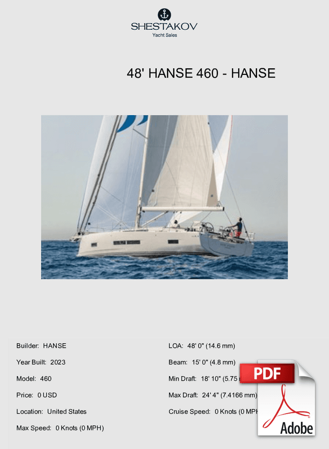 48' Hanse 460 - 460 - 2023