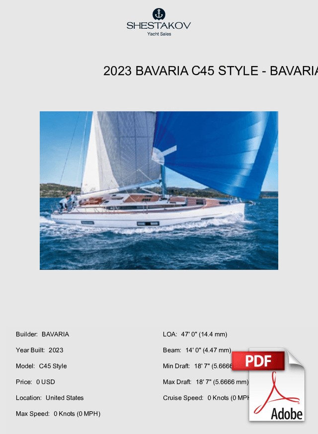 2023 Bavaria C45 Style - C45 Style - 2023