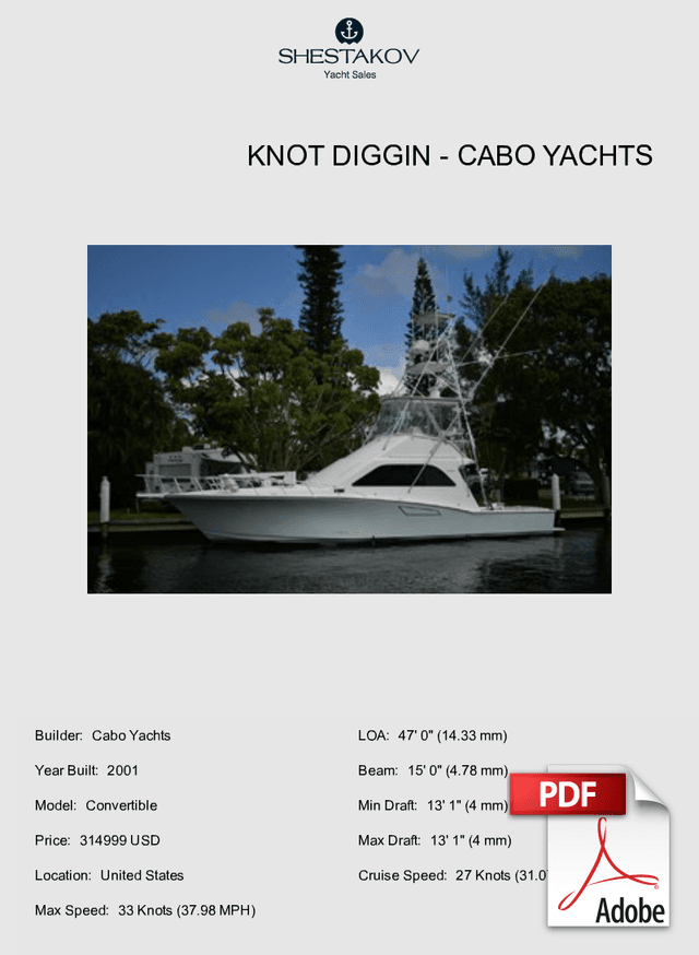 Knot Diggin - Convertible - 2001