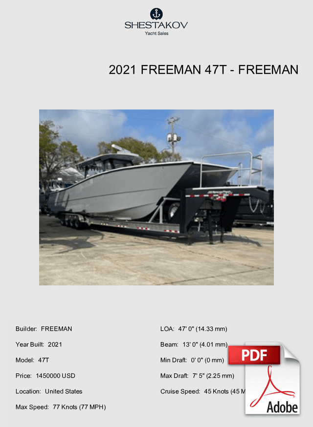 2021 Freeman 47T - 47T - 2021