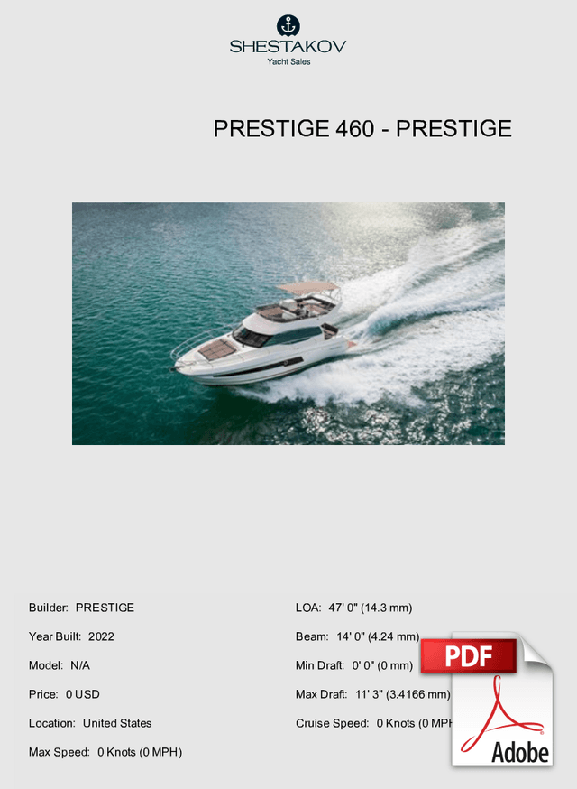 Prestige 460 - N/A - 2023