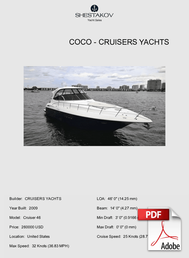 COCO - Cruiser 46 - 2009