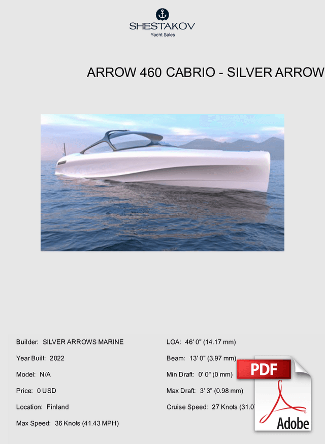 Arrow 460 Cabrio - N/A - 2022