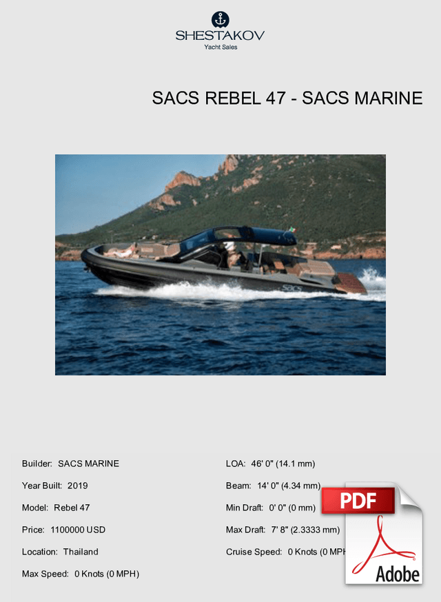 SACS Rebel 47 - Rebel 47 - 2019