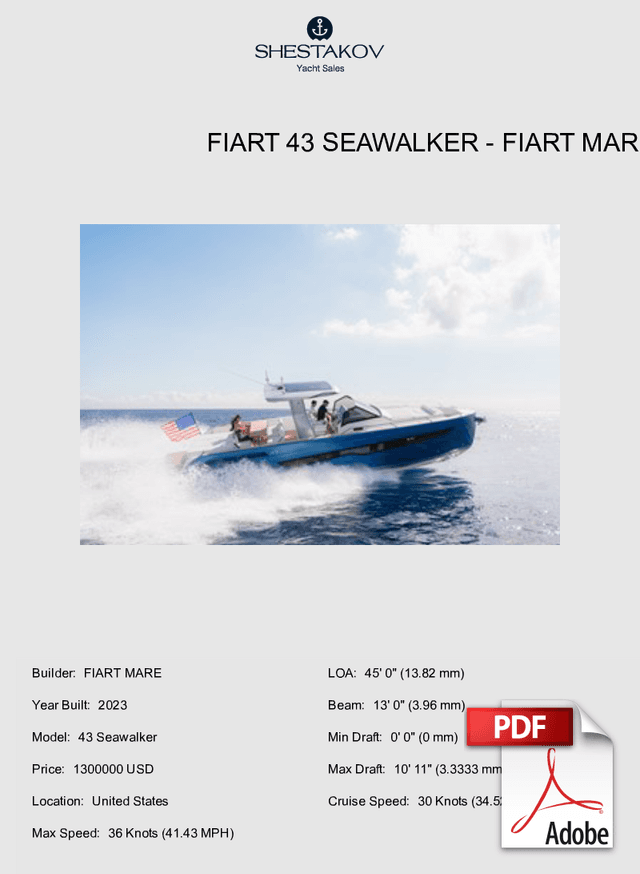 Fiart 43 Seawalker - 43 Seawalker - 2023