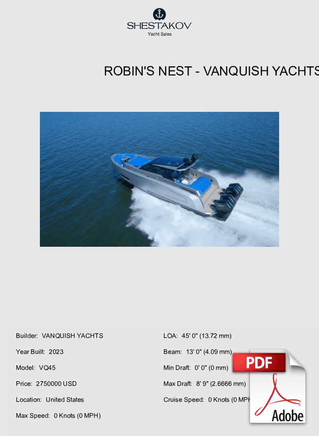 Robin's Nest - VQ45 - 2023