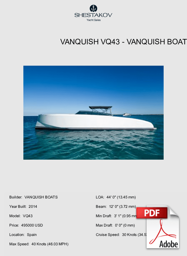 VANQUISH VQ43 - VQ43 - 2014