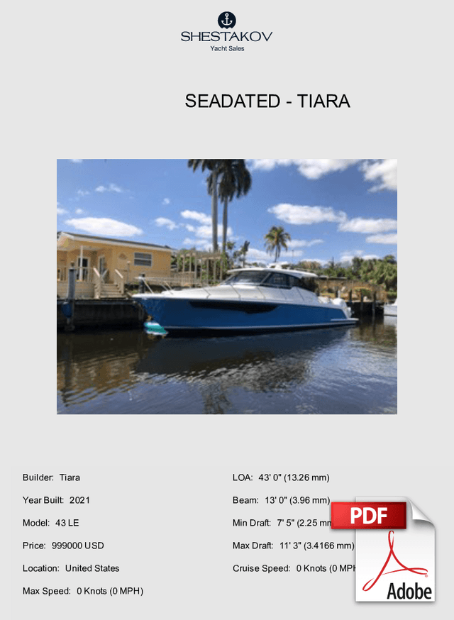 SEADATED - 43 LE - 2021