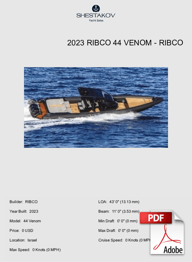 2023 Ribco 44 Venom - 44 Venom - 2023