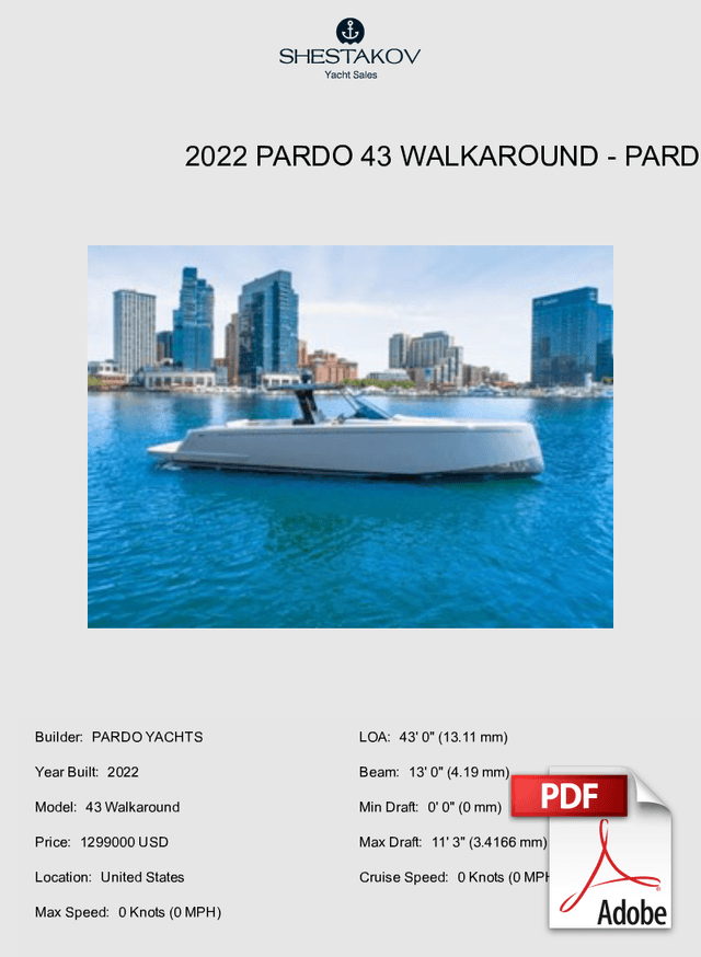 2022 Pardo 43 Walkaround - 43 Walkaround - 2022