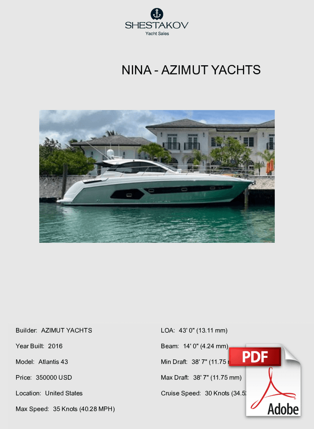 NINA - Atlantis 43 - 2016