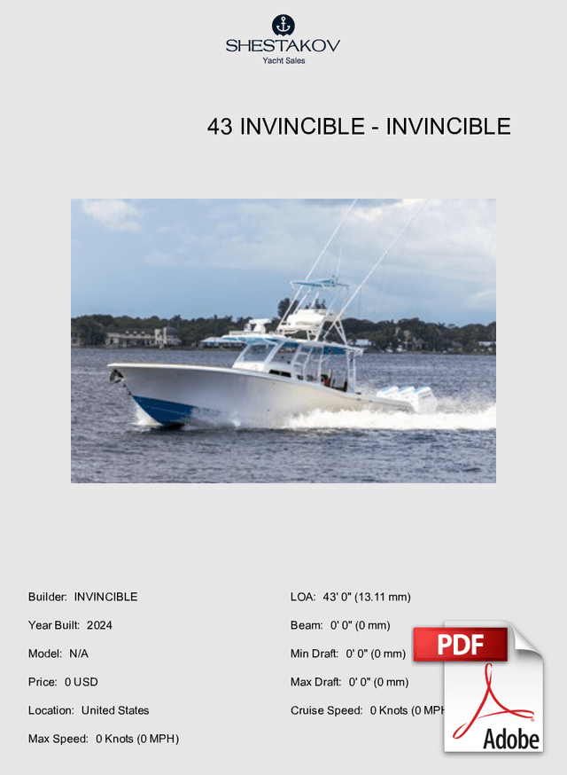 43 Invincible - N/A - 2024