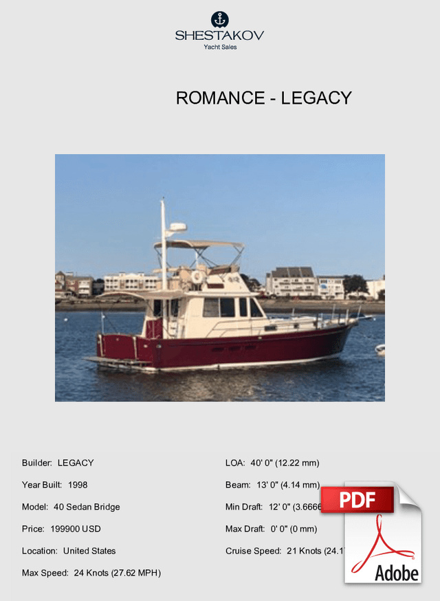 Romance - 40 Sedan Bridge - 1998