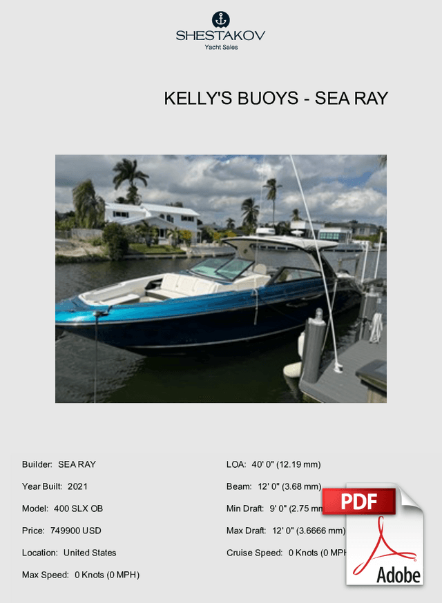 Kelly's Buoys - 400 SLX OB - 2021