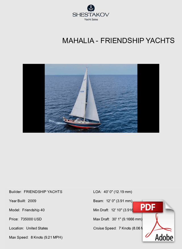 MAHALIA - Friendship 40 - 2009