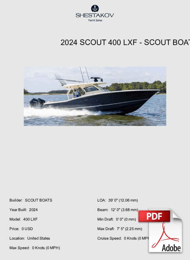 2024 Scout 400 LXF - 400 LXF - 2024