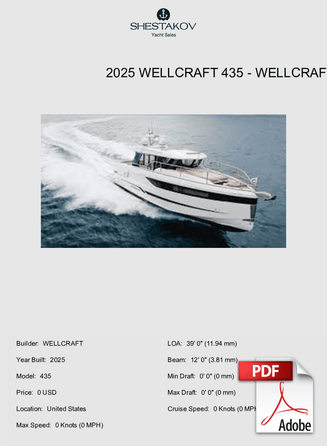 2025 Wellcraft 435 - 435 - 2025