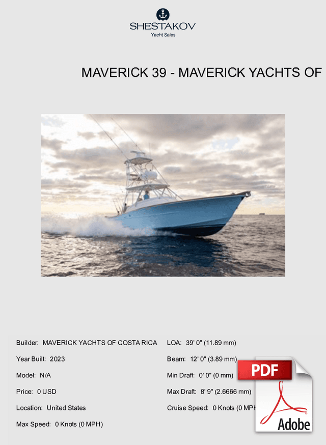 Maverick 39 - N/A - 2023