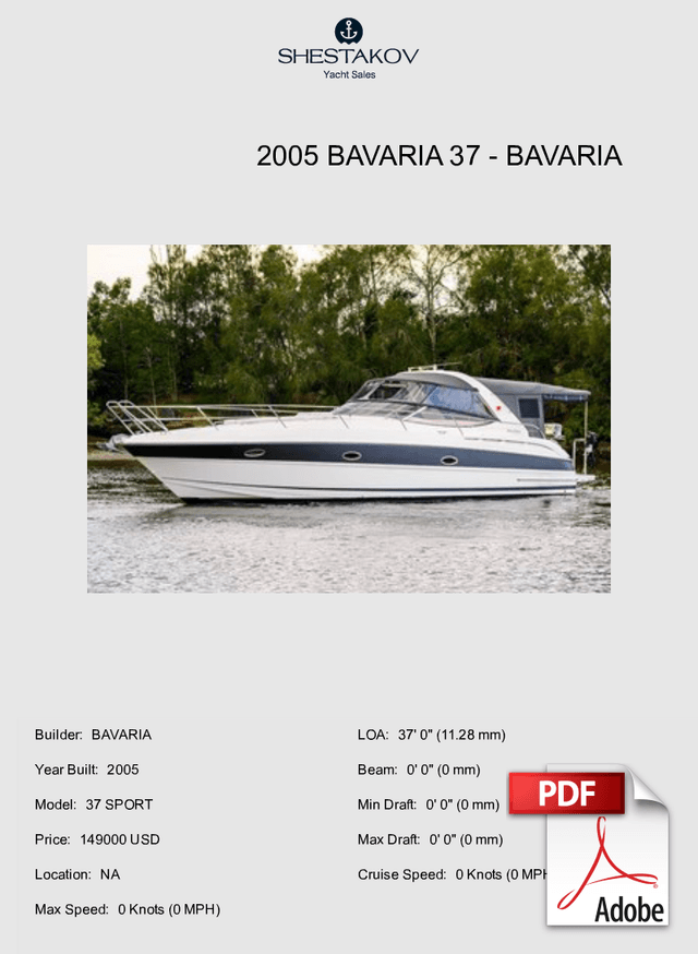 2005 Bavaria 37 - 37 SPORT - 0