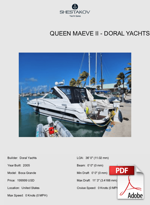 Queen Maeve II - Boca Grande - 2005