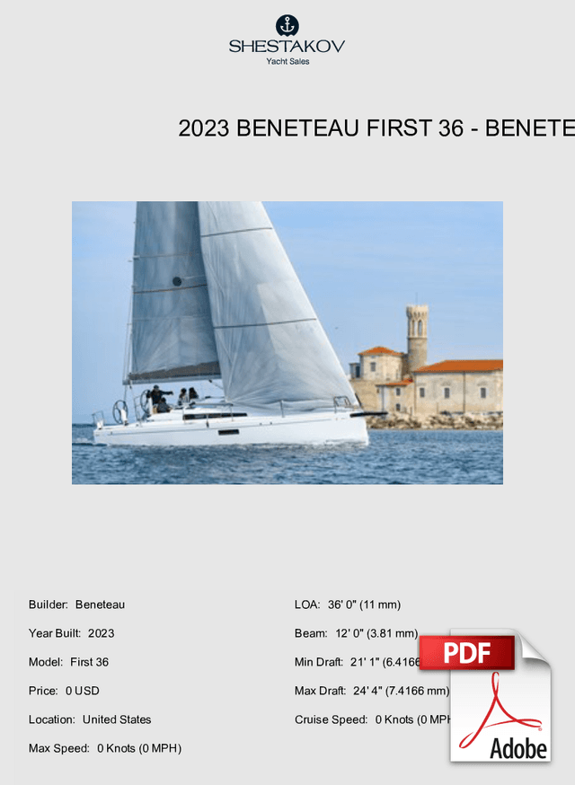 2023 Beneteau first 36 - First 36 - 2023