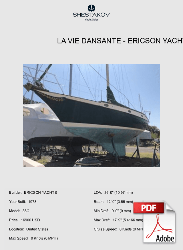 La Vie Dansante - 36C - 1978