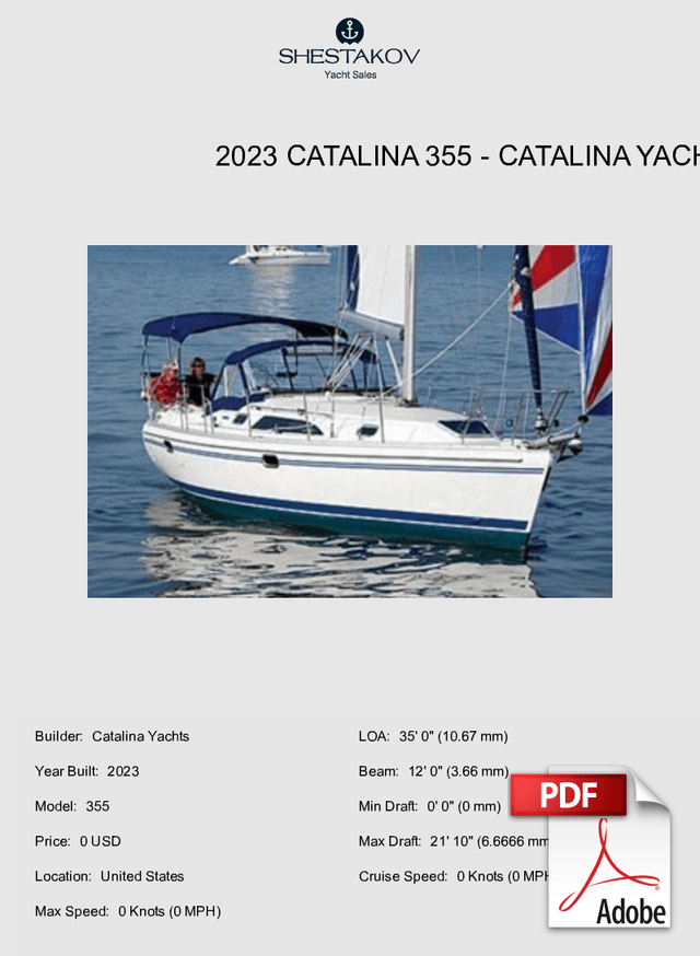 2023 Catalina 355 - 355 - 2023