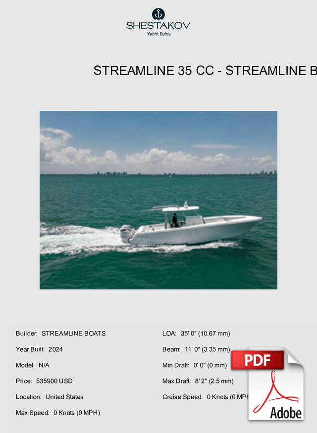 Streamline 35 CC - N/A - 2024