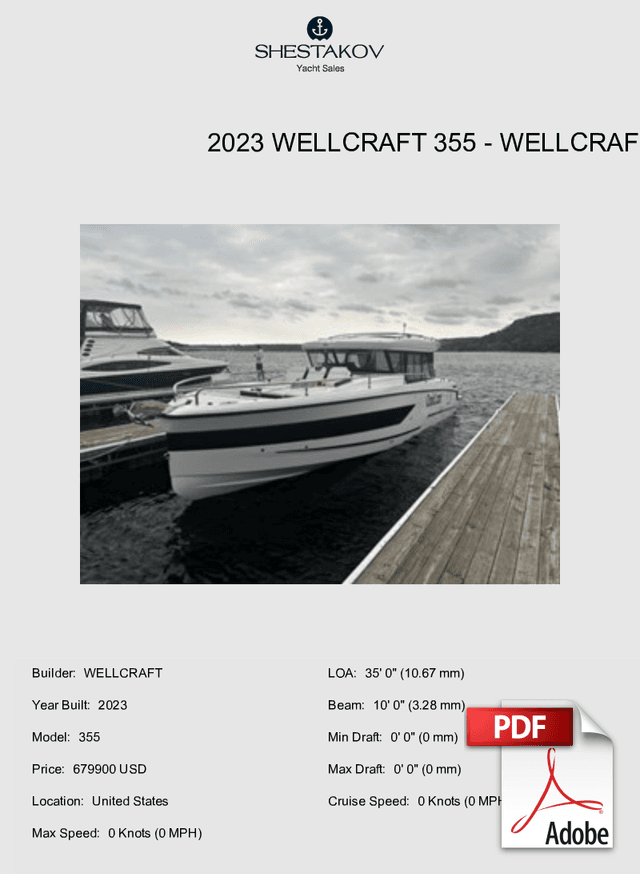 2023 Wellcraft 355 - 355 - 2023