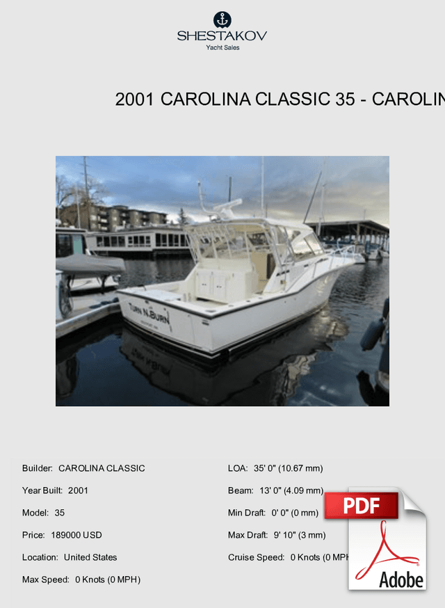 2001 Carolina Classic 35 - 35 - 2001