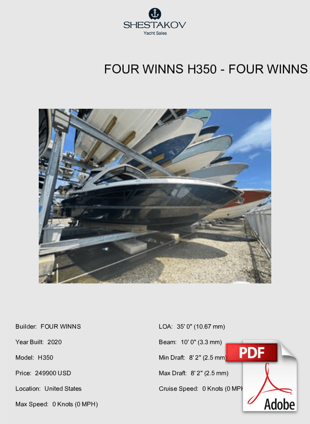 Four Winns H350 - H350 - 2020