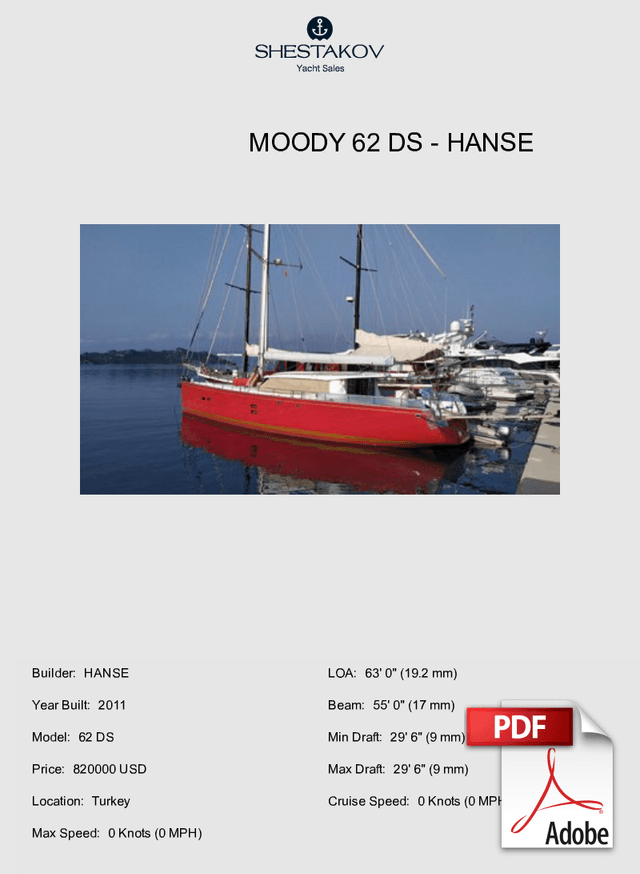 Moody 62 DS - 62 DS - 2011