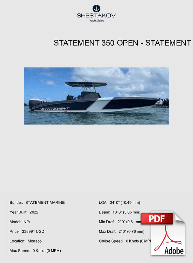 Statement 350 Open - N/A - 2022